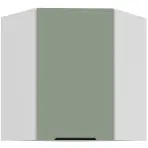 Konyhaszekrény Aria-Sa/Wh Anti Fingerprint 60x60 Gn-72 1f (45°)