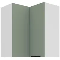 Konyhaszekrény Aria-Sa/Wh Anti Fingerprint 60x60 Gn-72 2f (90°)