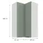 Konyhaszekrény Aria-Sa/Wh Anti Fingerprint 60x60 Gn-108 2f (90°),2