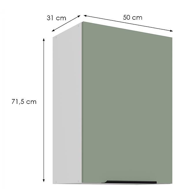 Konyhaszekrény Aria-Sa/Wh Anti Fingerprint 50g-72 1f