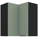 Konyhaszekrény Aria-Sa/Bl Anti Fingerprint 60x60 Gn-72 2f (90°)