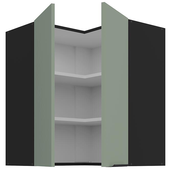 Konyhaszekrény Aria-Sa/Bl Anti Fingerprint 60x60 Gn-72 2f (90°),3