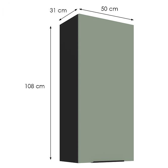 Konyhaszekrény Aria-Sa/Bl Anti Fingerprint 50g-108 1f