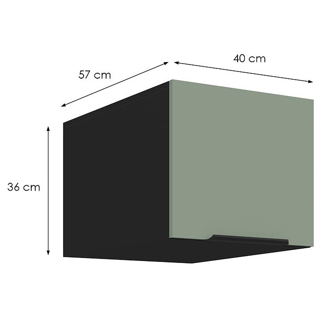 Konyhaszekrény Aria-Sa/Bl Anti Fingerprint 40 Nagu-36 1f,2