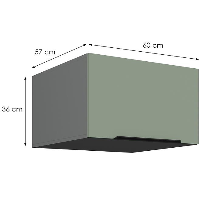 Konyhaszekrény Aria-Sa/Ant Anti Fingerprint 60 Nagu-36 1f
