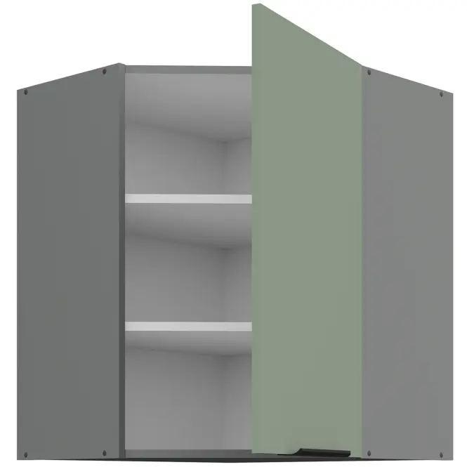 Konyhaszekrény Aria-Sa/Ant Anti Fingerprint 60x60 Gn-72 1f (45°),3