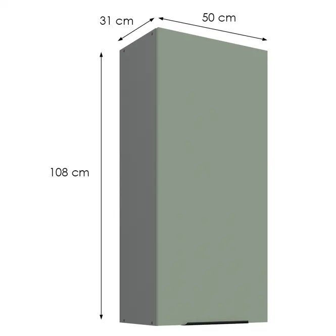Konyhaszekrény Aria-Sa/Ant Anti Fingerprint 50g-108 1f