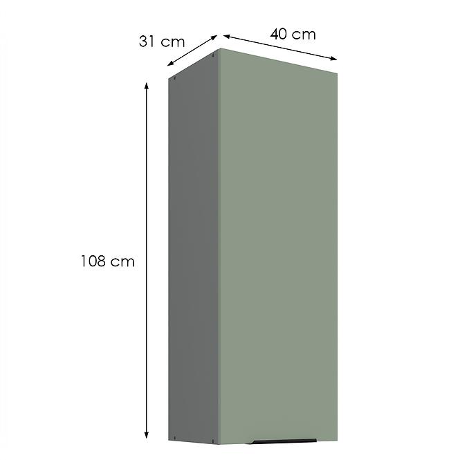 Konyhaszekrény Aria-Sa/Ant Anti Fingerprint 40g-108 1f,2