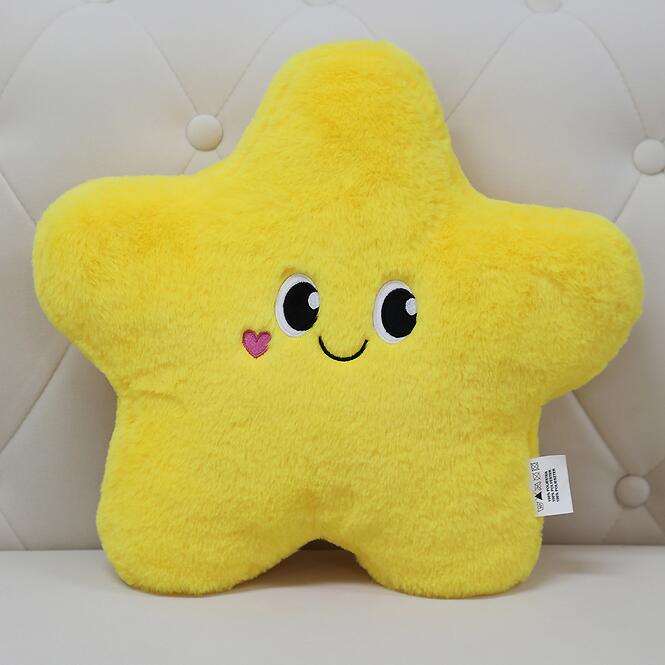 Párna Csillag 40x40 cm sárga