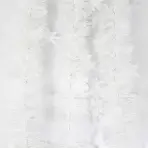 Füzér csillagocskákkal és hópelyhekkel 3 cm Ø6 cm h. 2 m fehér