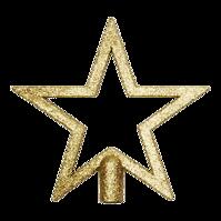 Csúcsdísz karácsonyfára csillag 19,5 cm mix 41800