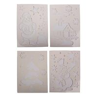 Dekoratív sablonok 25x17,5 cm 2 db 47036