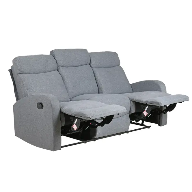 Kanapé Sophie 3S szürke relaxációs funkcióval,3