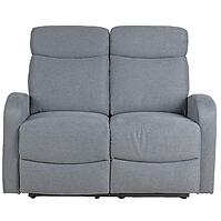 Kanapé Sophie 2S szürke relaxációs funkcióval