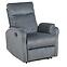 Fotel Sue sötét szürke relaxációs funkcióval,2