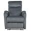 Fotel Sue sötét szürke relaxációs funkcióval,3