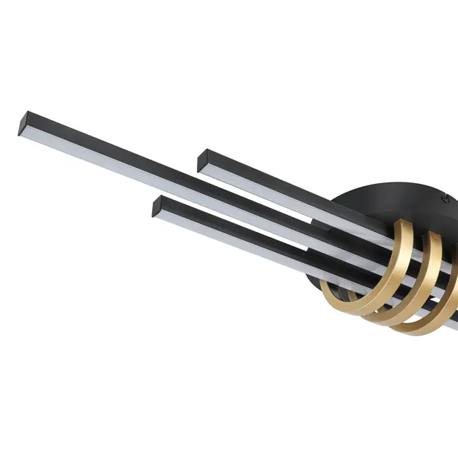 Lámpa Olaf black AC-OL403LBL LED PL1,3