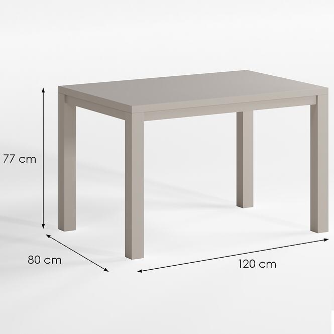 Asztal Oskar M120 kaszmir,2