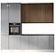 Konyhabútor Luxeo 260 Cm Lakk Grey/Blatic Set 7