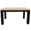 Asztal St-63 140x90+4x50 Wotan/Fekete
