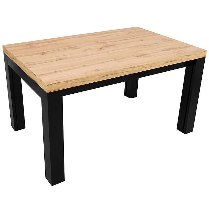 Asztal St-63 160x90+4x50 Wotan/Fekete