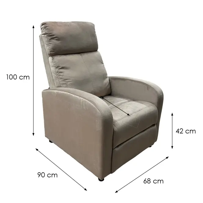 Fotel Trier 12525 Bluvel 40 barna,7