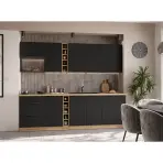 Konyhabútor Aria BL/AR 255 cm konyhai munkalap nélkül