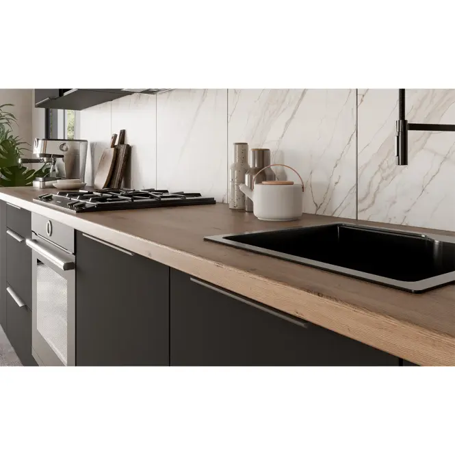 Konyhabútor Aria BL/BL 390 cm konyhai munkalap nélkül,3