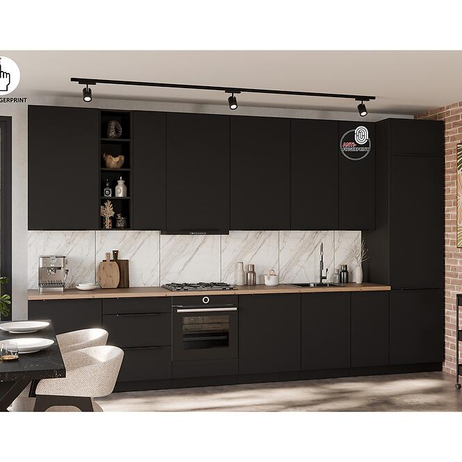 Konyhabútor Aria BL/BL 390 cm konyhai munkalap nélkül