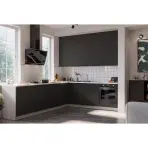 Konyhabútor Aria BL/WH 260x230 cm konyhai munkalap nélkül