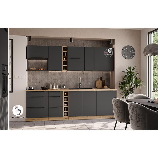 Konyhabútor Aria GR/AR 255 cm konyhai munkalap nélkül,6