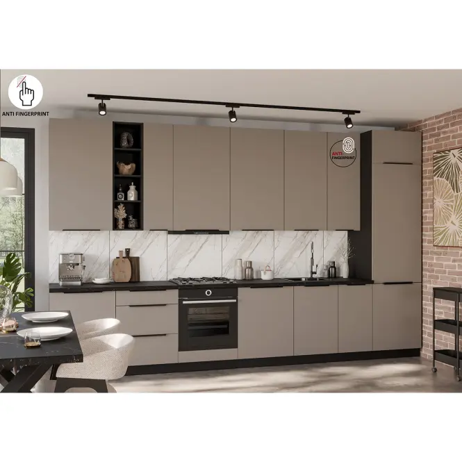 Konyhabútor Aria TA/BL 390 cm konyhai munkalap nélkül,6
