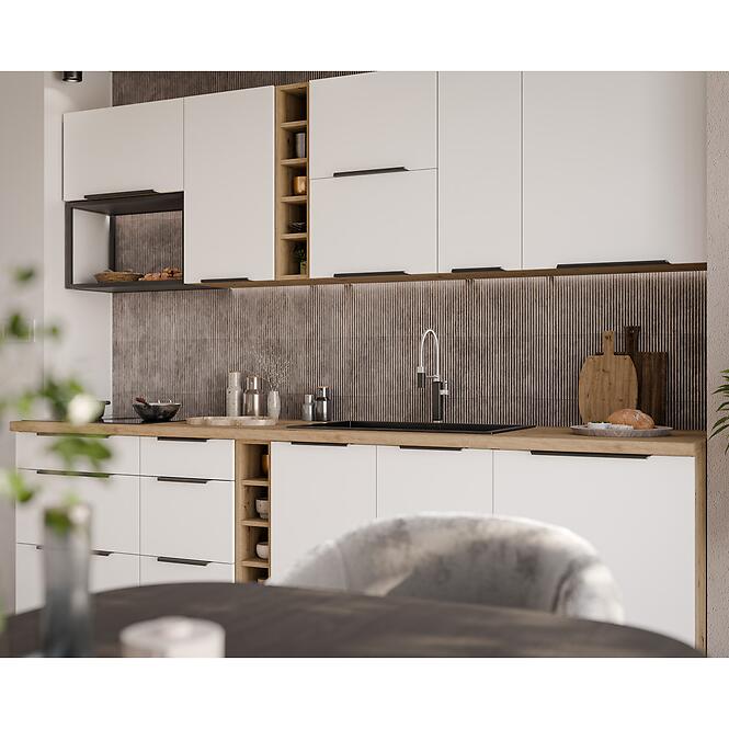 Konyhabútor Aria WH/AR 255 cm konyhai munkalap nélkül,4