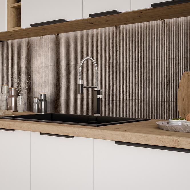 Konyhabútor Aria WH/AR 255 cm konyhai munkalap nélkül,5