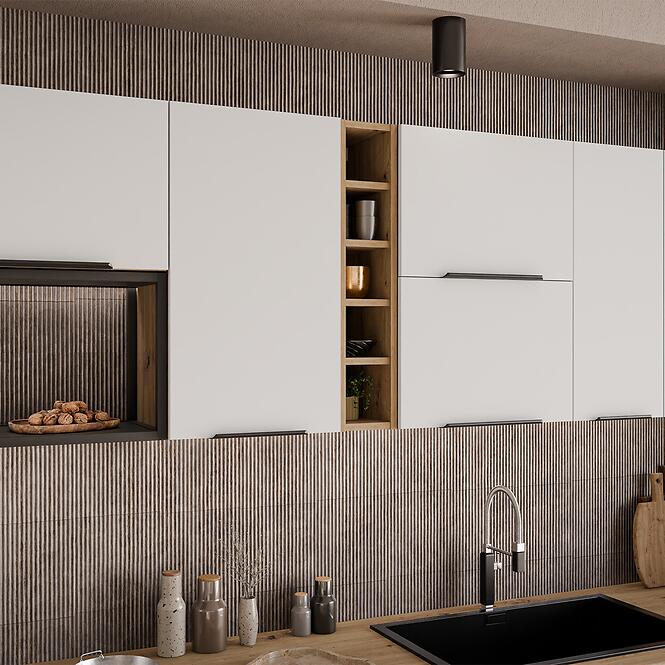 Konyhabútor Aria WH/AR 255 cm konyhai munkalap nélkül,6