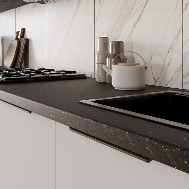 Konyhabútor Aria WH/BL 390 cm konyhai munkalap nélkül,5