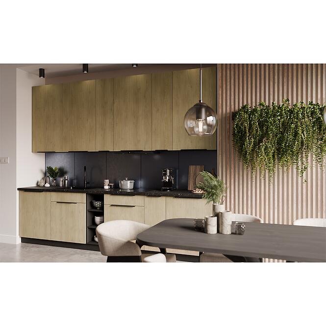 Konyhabútor Cremona BL 300 cm konyhai munkalap nélkül,2