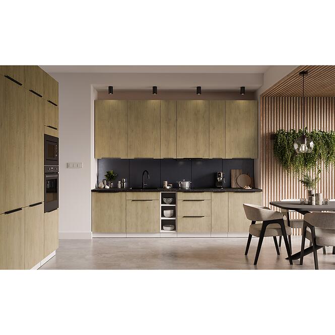 Konyhabútor Cremona WH 300 cm konyhai munkalap nélkül