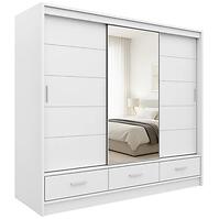 Szekrény Rossa 250 fehér