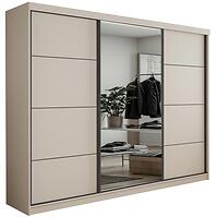 Szekrény Palermo 250 kasmír/tükör