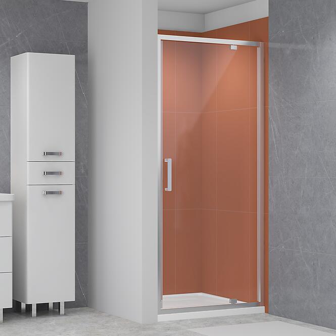 Zuhanyajtó Modo 80x190 króm