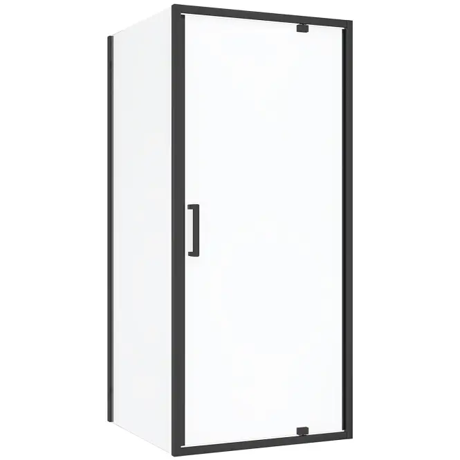 Zuhanyajtó Modo 90x190 black,2