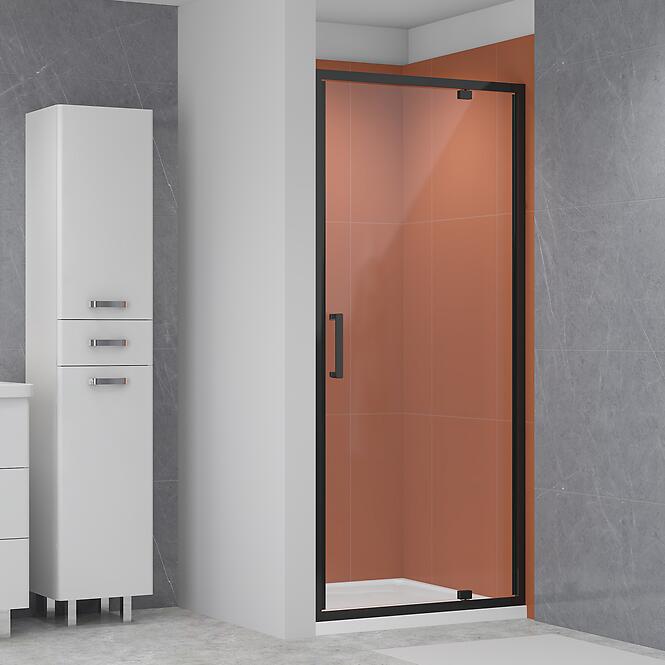 Zuhanyajtó Modo 90x190 black,3