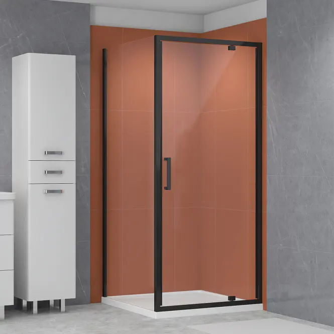 Zuhanyfal Modo 90x190 black