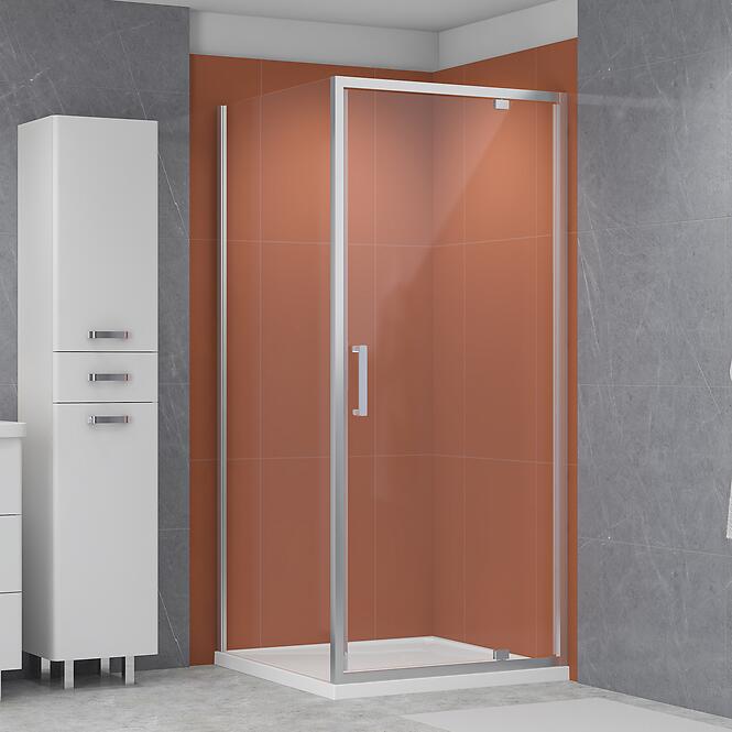 Zuhanyfal Modo 90x190 króm,2