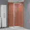 Zuhanyfal Modo 90x190 króm,2