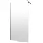 Zuhanyfal Walk-In Zum 100x195 black