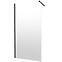 Zuhanyfal Walk-In Zum 100x195 black