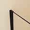 Zuhanyfal Walk-In Zum 100x195 black,2