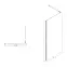 Zuhanyfal Walk-In Zum 100x195 black,5